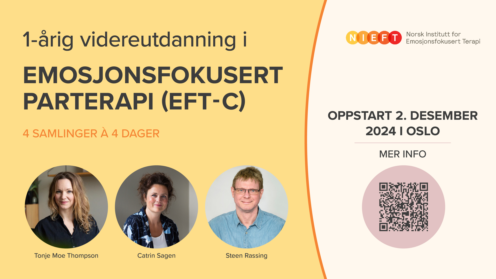 IPR med videreutdanning i EFT-C - medlemsrabatt